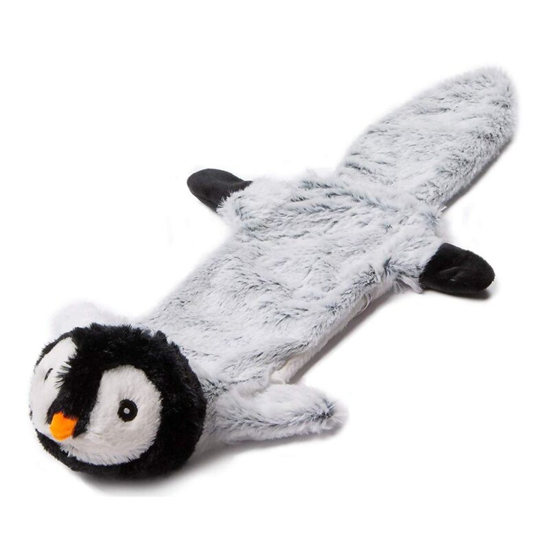 Animate Penguin Stuffed Head Water Bottle 21" Squeaker Dog Toy