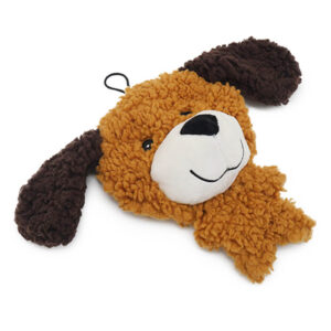 Aromadog Rescue Big Head Stuffingless Flattie Dog Toy