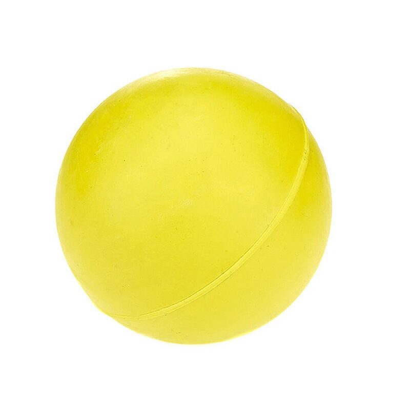 Classic Pet Products Solid Rubber Ball Dog Toy - Medium Yellow