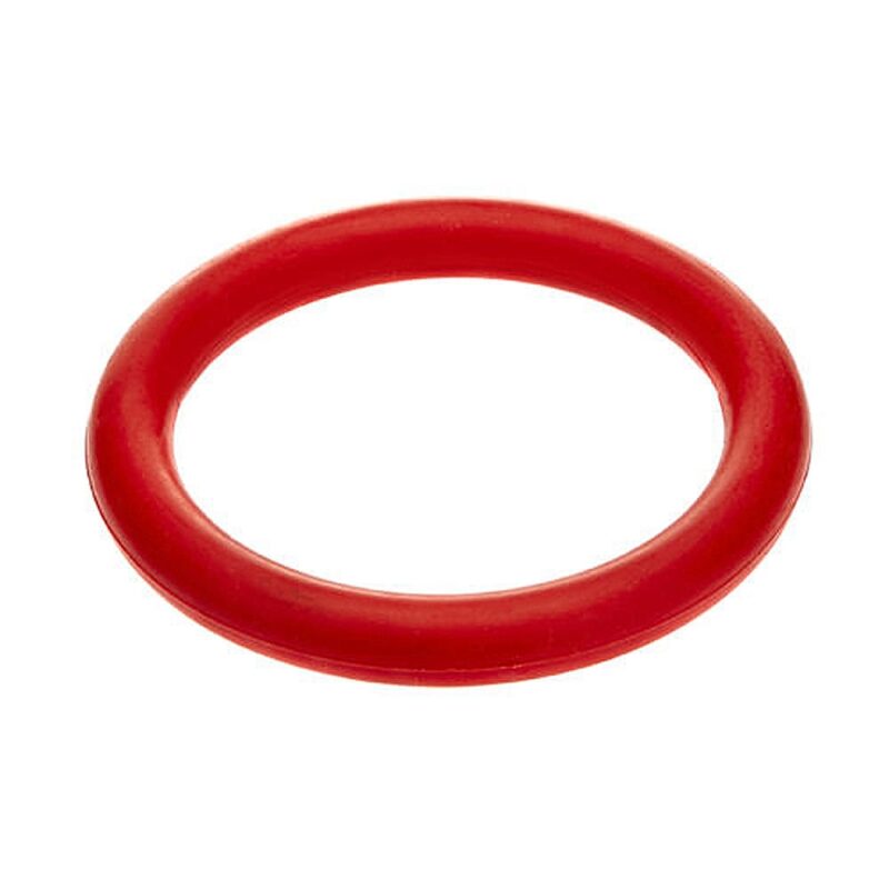 Classic Pet Products Solid Rubber Ring Dog Toy - Large Red