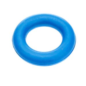 Classic Pet Products Solid Rubber Ring Dog Toy - Small Blue
