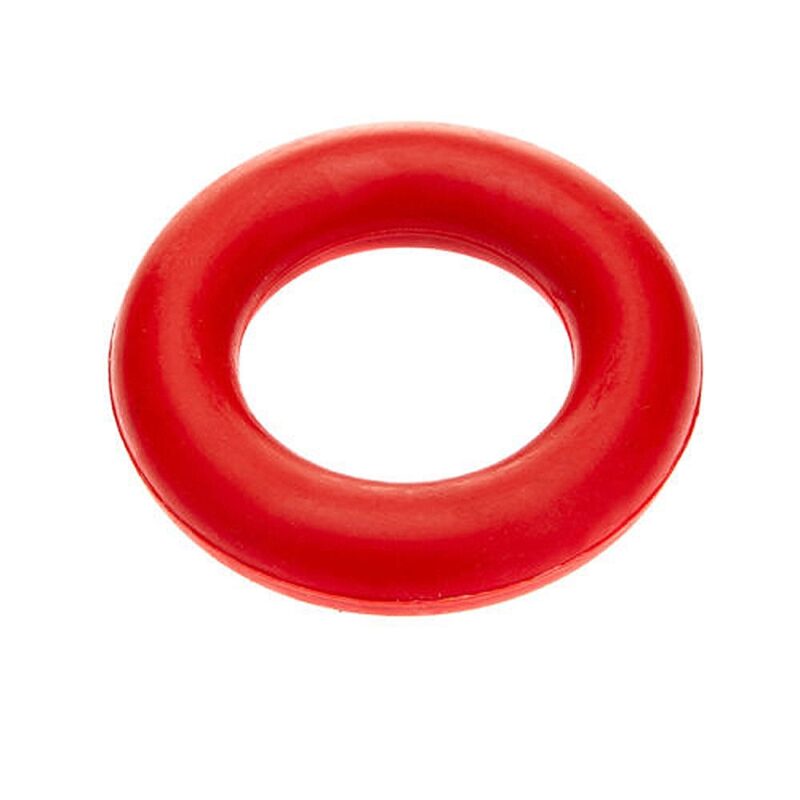 Classic Pet Products Solid Rubber Ring Dog Toy - Small Red