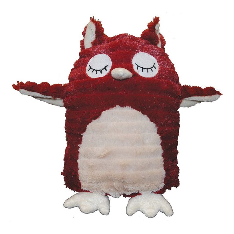 Gor Patchwork Pet Pastel Hoot the Owl Dog Toy 13 inch