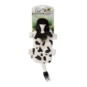 Gor Wild Multi-squeak Cow Dog Toy