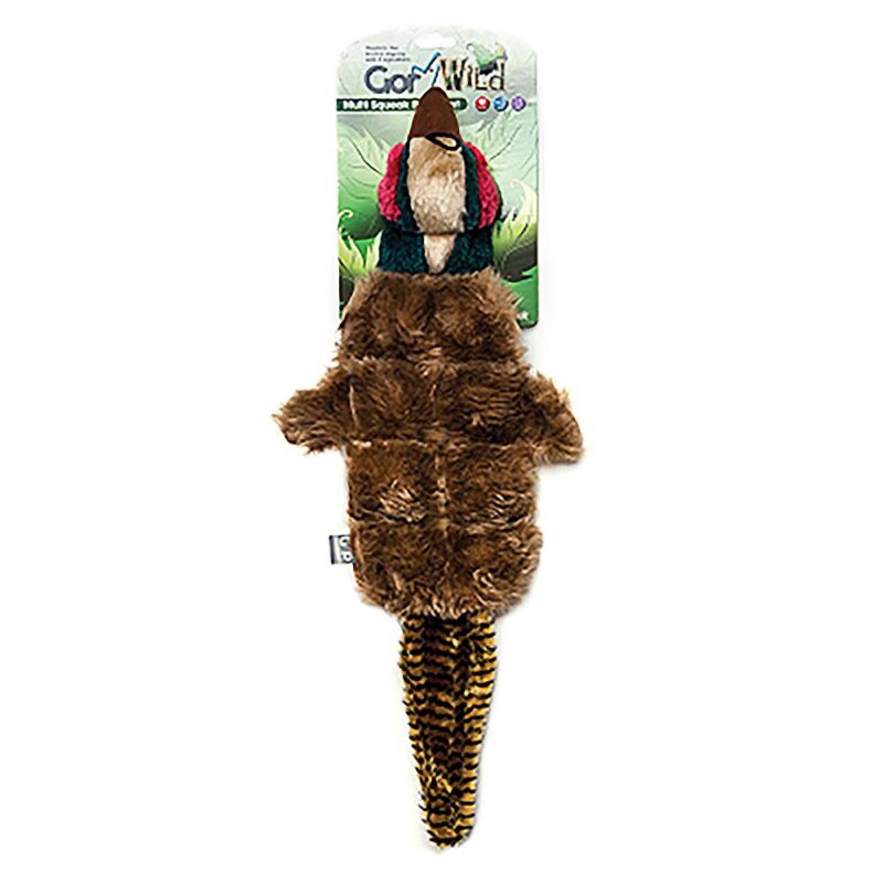 Gor Wild Multi-squeak Pheasant Dog Toy
