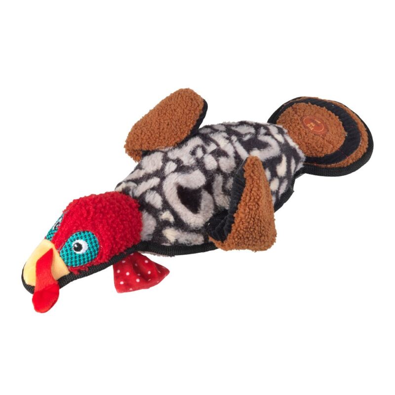 House of Paws Christmas Flappies Turkey Dog Toy