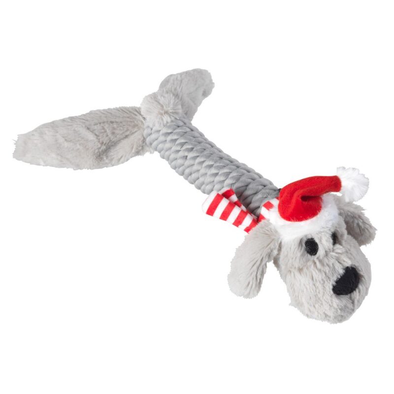 House of Paws Christmas Rope Doggy Dog Toy