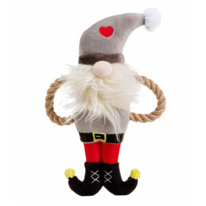 House of Paws Christmas Santa Rope Arm Dog Toy