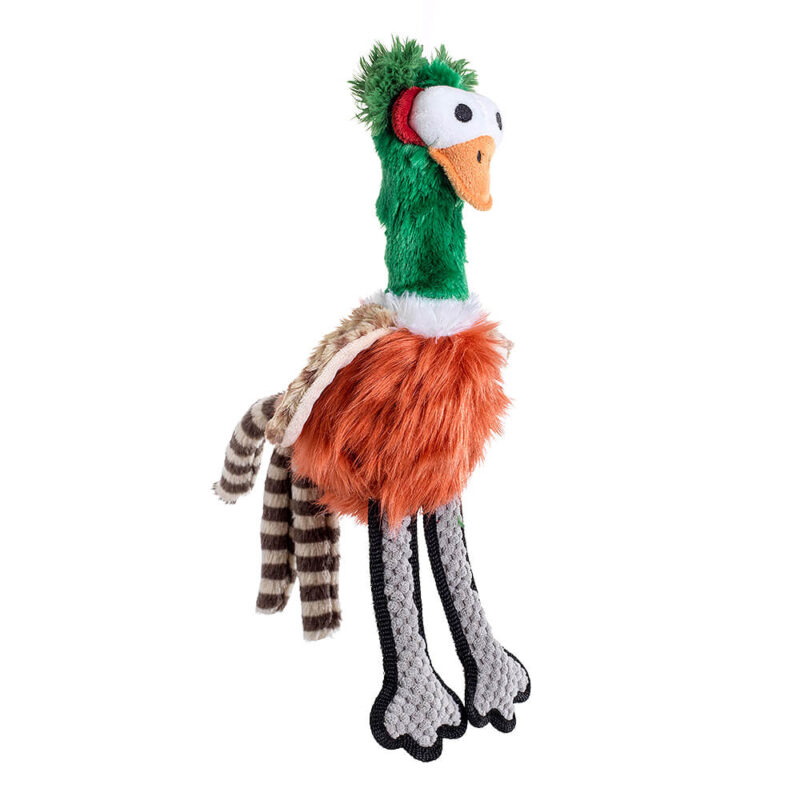 House of Paws Fluffy Pheasant Dog Toy