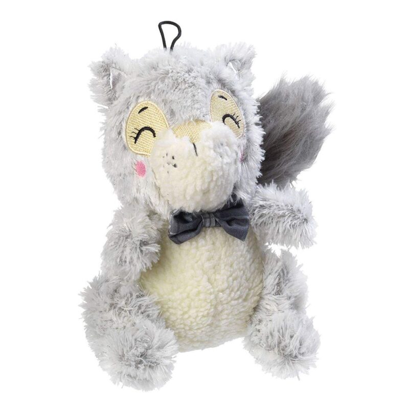 House of Paws Winter Woodland Squirrel Plush Dog Toy