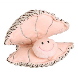 Ministry of Pets Coral the Clam Plush Dog Toy