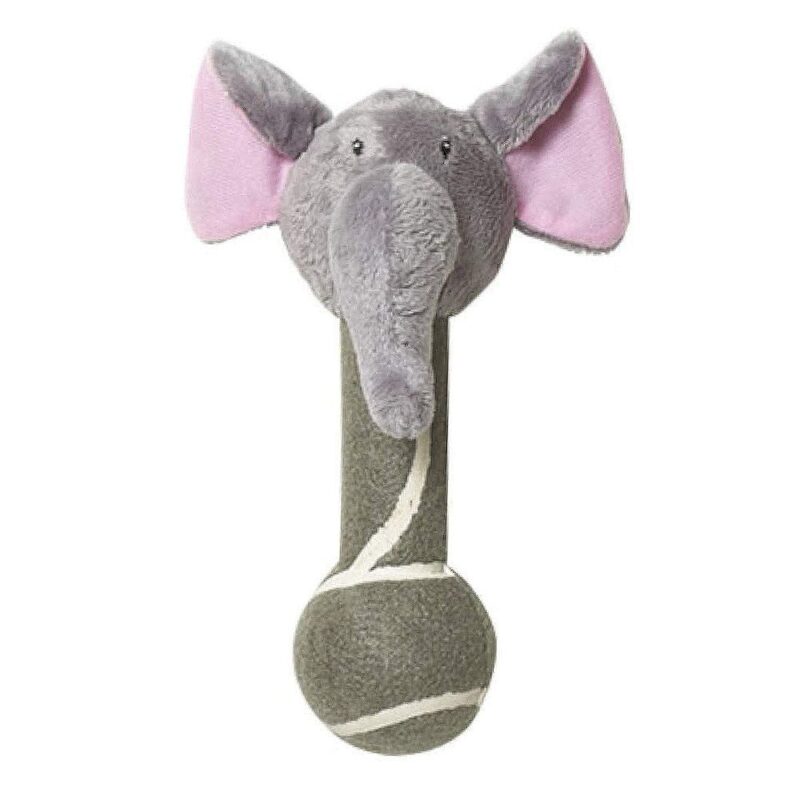 Pet Brands Go Wild Jungle Friends Ellie the Elephant Dog Toy