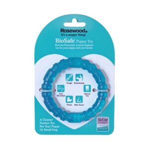 Rosewood Biosafe Puppy Ring Blue