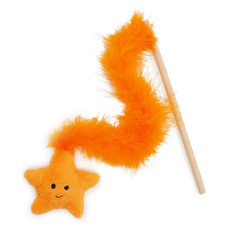 Rosewood Jolly Moggy Under the Sea Starfish Cat Teaser Toy