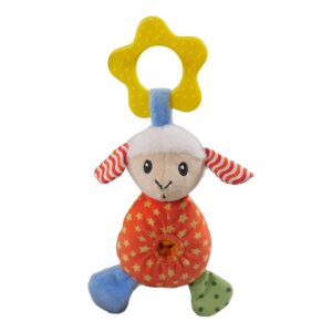 Rosewood Little Nippers Laughy Lamb Puppy & Small Dog Squeaky Toy